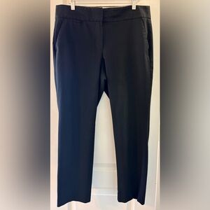LOFT Julian Black Straight-Leg Dress Pants